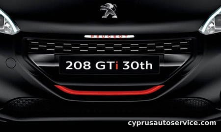 PEUGEOT 208 GTI 30TH ANNIVERSARY