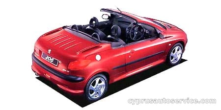 PEUGEOT 206 CC