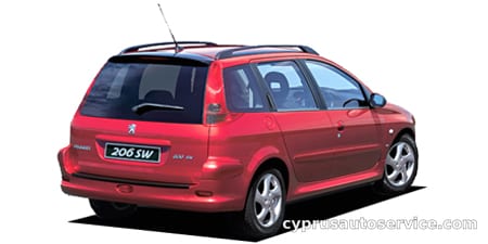 PEUGEOT 206 SW S16